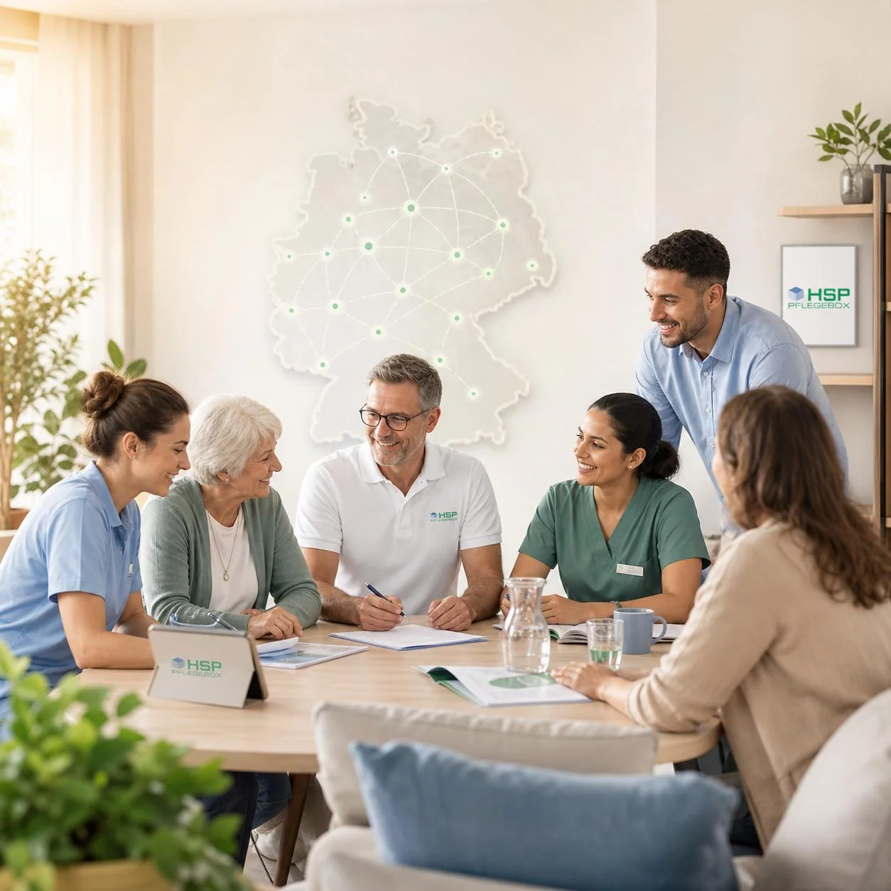 HSP Pflegebox Team und Beratung