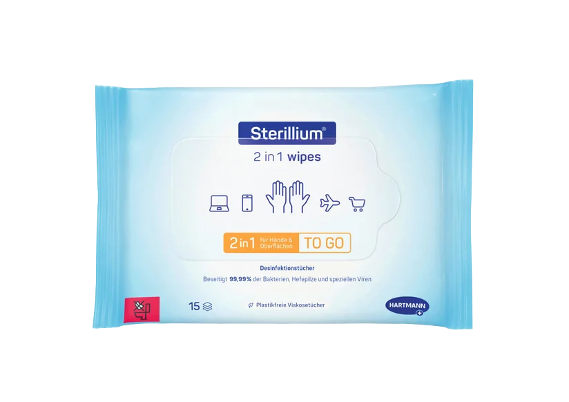 Sterillium® 2in1 wipes
                        